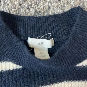 H&M Stripped Blue and White Sweater thumbnail 5