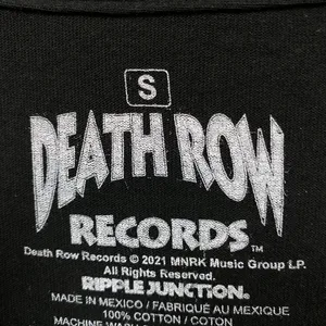 Death Row Records Rottweiler Logo Hip-Hop T-Shirt Size Small thumbnail 4