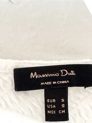 Massimo Dutti One-Shoulder White Maxi Dress thumbnail 4