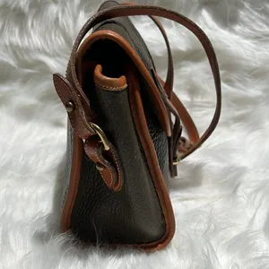 Dooney‎ & Bourke vintage Equestrian/ Fisherman Core crossbody bag B89 thumbnail 7