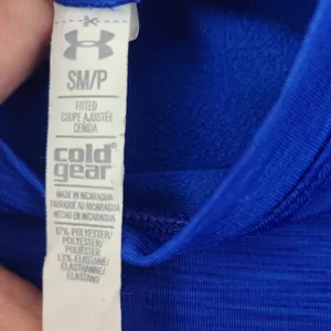 Under‎ Armour Sweater Womens Small Blue Coldgear Athletic Outdoor Gym Sweatshirt thumbnail 2