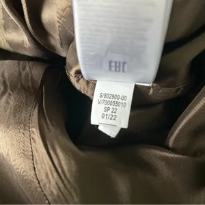 Banana Republic Riding Jacket Blazer Wool Blend Olive Brown Sze 4 Preppy Neutral thumbnail 10