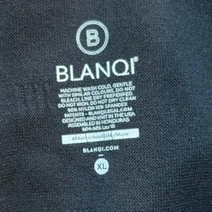 Blanqi black maternity leggings size XL thumbnail 3