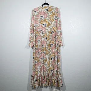 New Mare Mare x Anthropologie Pink Combo Lynda Maxi Dress Size Small thumbnail 10