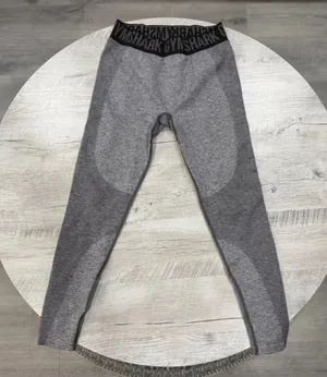 Gymshark Seamless Leggings Gray High Waisted Sculpting Workout Size L Activewear thumbnail 1