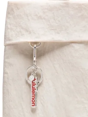 Lululemon Metal Keychain Lululemon Red/Silver thumbnail 2