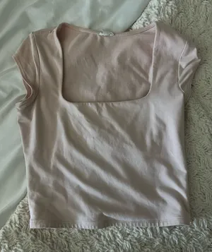 Garage Pink Square neck Top thumbnail 1