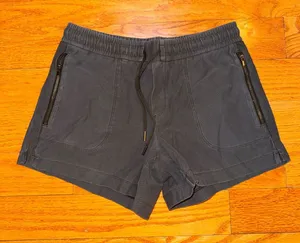 💜Athleta Women's Navy Drawstring Athletic Shorts thumbnail 1