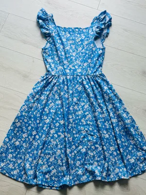 Loemes Dress, Summer Cute Floral Flowy Knee Length Sundressses Beach Size S thumbnail 4