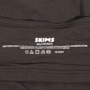 NWT SKIMS Fits Everybody Cropped Cami in Onyx thumbnail 12
