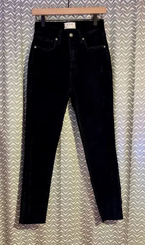 We the Free | Stella Velveteen Skinny Pants, size 27 thumbnail 1