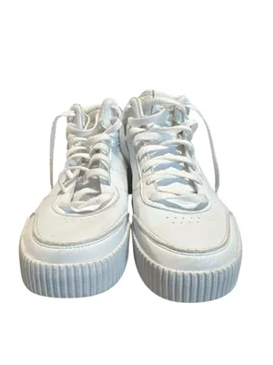 Skechers Jade High Reward White Faux Leather High Top Sneakers thumbnail 2
