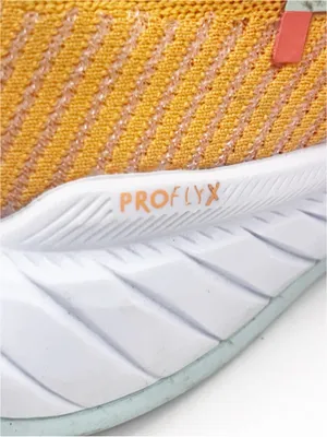 HOKA Carbon X3 Radiant Yellow Camellia Lace Up AthleticTennis Shoes Sneakers 6B thumbnail 9