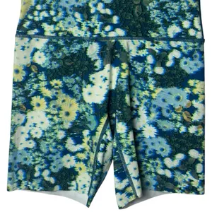 NEW Aerie Offline Trippy Floral Biker Shorts Small Goals Hi-Rise‎ 7" Inseam M thumbnail 4