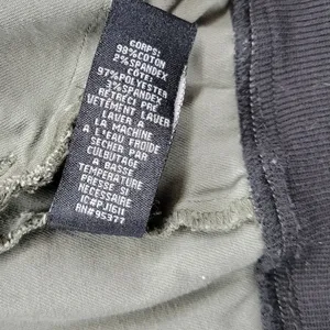 Sanctuary Womens Jacket Size M Olive Green Zip Up Military Twill‎ Bomber Crop thumbnail 7