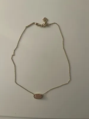 Light pink pendant Kendra Scott necklace thumbnail 2