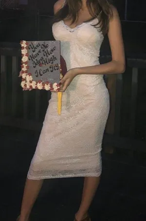 Windsor White Lace Dress thumbnail 1