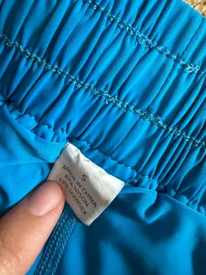 Luogongzi Flowy Shorts Blue thumbnail 4