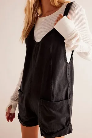 Free People High Roller Shortall Size Small thumbnail 1
