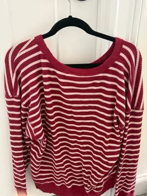 Aerie Striped Sweater thumbnail 2