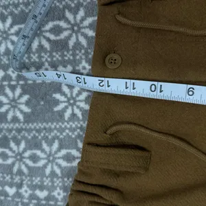 NWOT Free People Charli Wool‎ Longline Cargo Shorts Brown Small Street Style thumbnail 9
