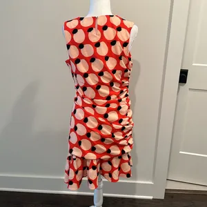NWT Anthropologie Hutch Sleeveless Shirred Asymetrical Ruffle-Hem Dress thumbnail 4