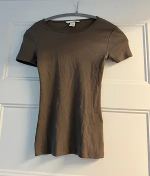 Brown H&M Top thumbnail 1