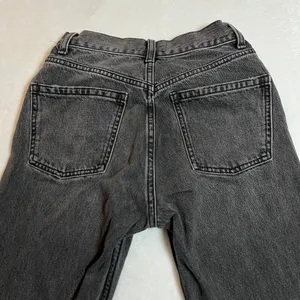 Zara Mid Rise Straight Leg Jeans Size 2 Casual Y2K Cotton Grunge 90s 2000s thumbnail 6