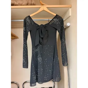 White Fox This Is Me Long Sleeve Embellished Mini Dress Size XS NWT thumbnail 4