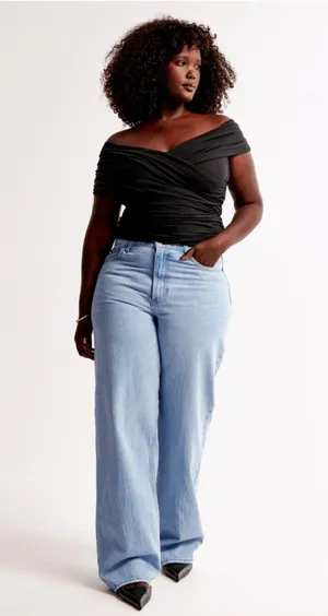 Abercrombie high rise Loose Jean thumbnail 2