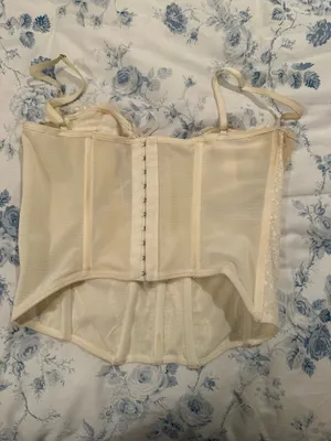 Urban Outfitters White Modern Love Corset thumbnail 2
