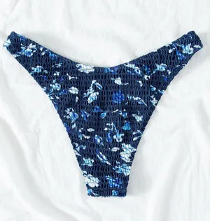 Floral Print Bikini Bottom Shein thumbnail 3