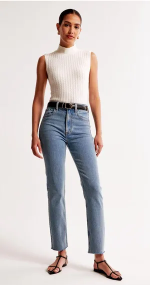 Abercrombie Straight Leg Jeans thumbnail 1