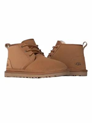 NEW UGG Women’s Neumel Suede Wool Lace-Up Chestnut Ankle Chukka Boots, Size 10 thumbnail 15