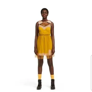 ‎Rodarte for target gold dress C27 thumbnail 3