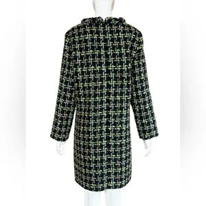 Tuckernuck Holly Tinsel Tweed Long Sleeve Jackie Dress Size Large. A1 thumbnail 9