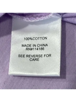 Juicy by Juicy Couture NWOT Lavender Crop size XL thumbnail 5