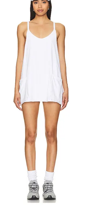 Free People Movement Hot Shot Mini in White thumbnail 1