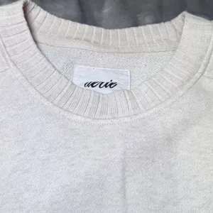 Aerie Womens‎ Size Small Oversized Ribbed Side Crewneck Sweatshirt Ivory Lounge thumbnail 8