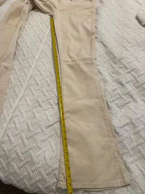 Fiorucci boot cut cream-colored denim Pants Size 29 thumbnail 4