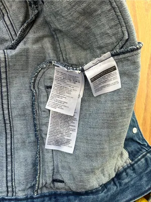 Levi's Original Trucker Denim Jacket Blue‎ Women's Size Medium M 70270-0038 thumbnail 6
