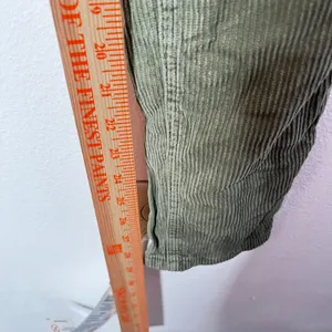 Urban Outfitters Corduroy Pants Size 25 Olive Green Mom High Rise thumbnail 7