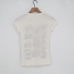 A Fine Mess T-Shirt Womens S White Vintage Camera Graphic Excellent thumbnail 4