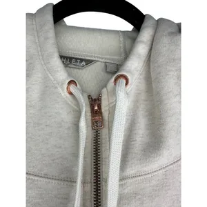 Athleta Full Zip Hoodie Jacket Sweatshirt XL Oversized Sweatshirt Athleisure thumbnail 3