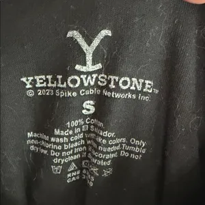 Yellowstone Dutton Ranch Black Short Sleeve Tee thumbnail 2
