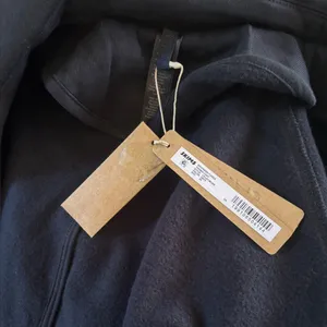 NWT SKIMS Boyfriend Fleece Oversized Trench Coat Onyx New on site! Size XS thumbnail 9