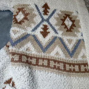 Magnolia Boutique Womens Size Small Cream Southwestern Open Front Cardigan Boho thumbnail 7