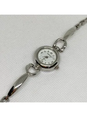 Geneva women’s silver tone watch quartz analog 22mm adjustable running thumbnail 2