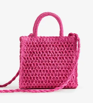 H&M Straw Crossbody Bag thumbnail 1