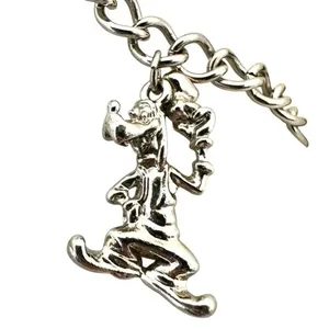 Silver tone Disney charm bracelet thumbnail 9